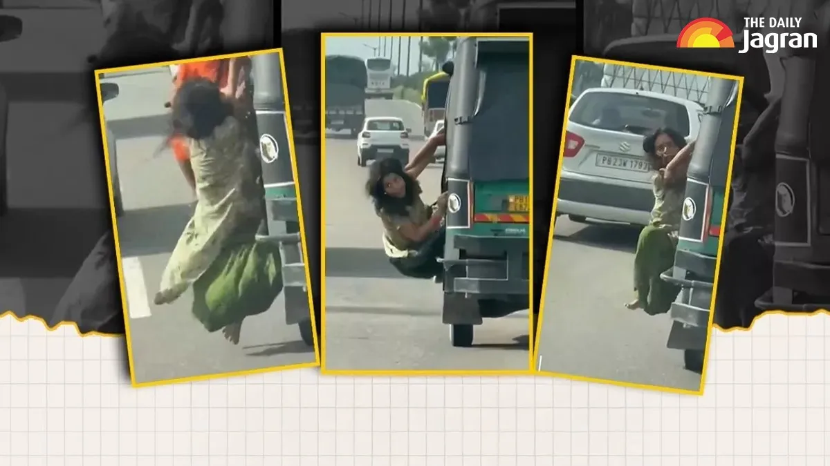 woman-hangs-from-moving-auto-on-phillaurludhiana-highway-foils-robbery-attempt-watch-video