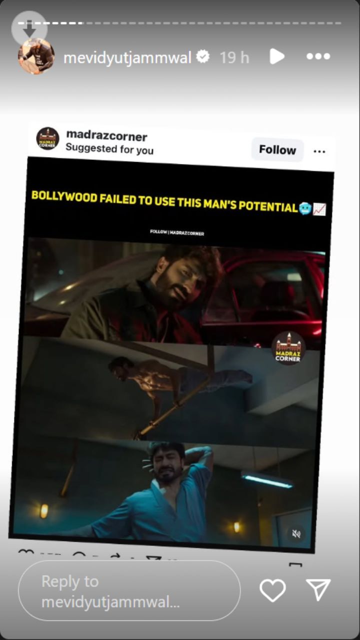 vidyut jammwal instagram