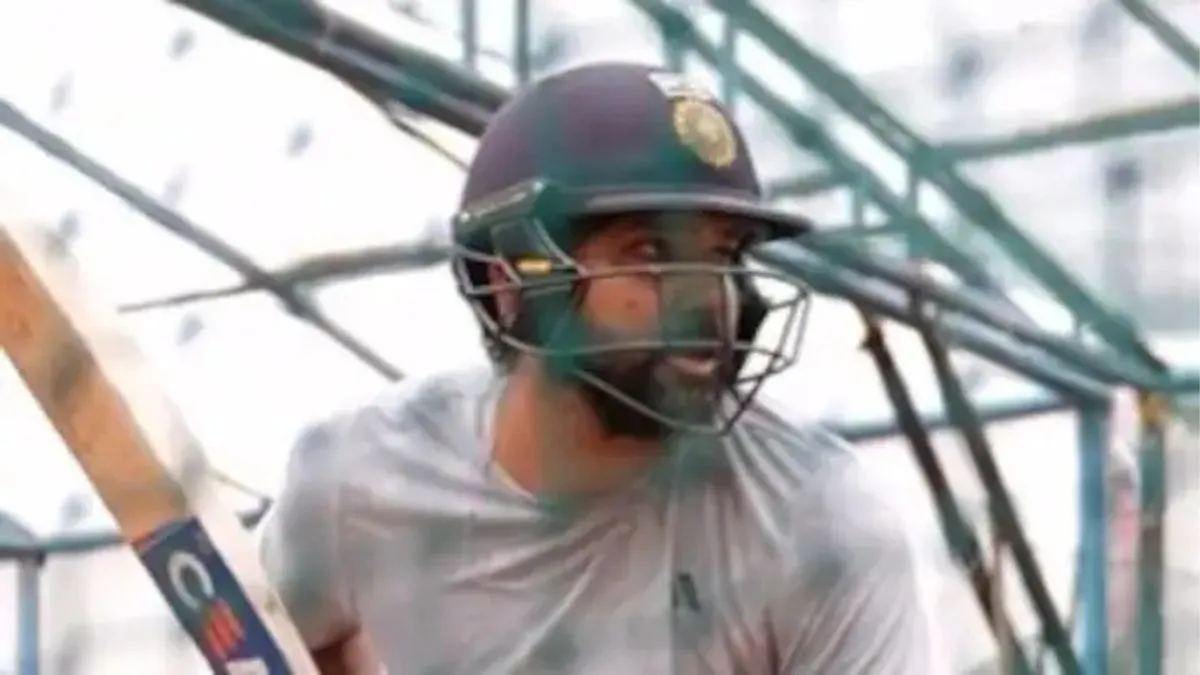 rohit-sharma-net-practice-video-return-bcci-logo-fit-india-vs-australia-odi