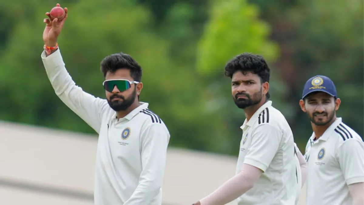 duleep-trophy-final-day-1-central-zone-kumar-kartikeya-saransh-jain-dominate-south-zone