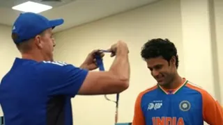IND vs UAE Asia Cup 2025: Shivam Dube Wins Impact Player Award After His Heroics Against UAE | Watch