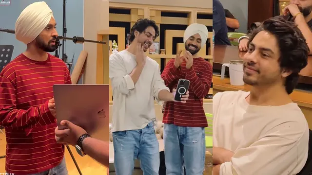 aryan-khan-makes-singing-debut-with-diljit-dosanjh-for-the-bads-of-bollywood-shah-rukh-khan-sends-big-jhappi