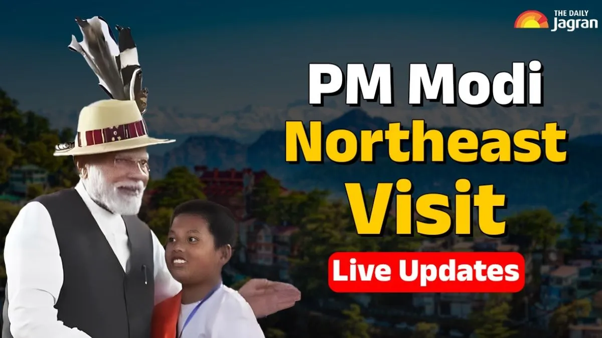 PM Modi In Manipur LIVE: PM Modi Calls For Peace In Manipur, Interacts With Locals In Imphal