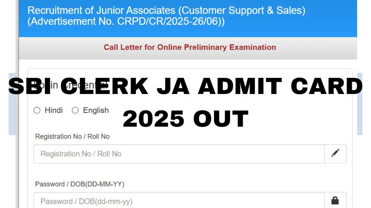 sbi-clerk-prelims-2025-admit-card-out-at-sbicoin-direct-link-here