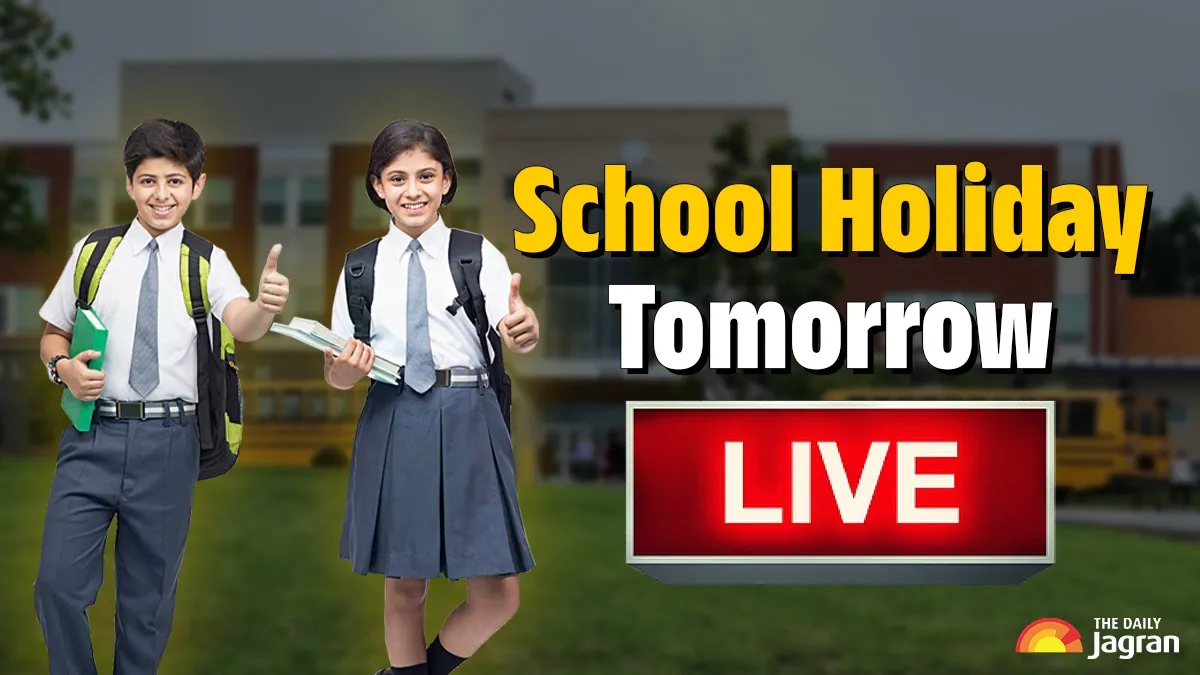 School Holiday Tomorrow (Tuesday) Live: Check State And City-Wise School Closed Due To Rain And Festivals
