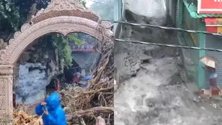 Dehradun Floods: Dramatic Visuals Show Hotels Crumble, Rivers Swell As Cloudburst Triggers Flash Floods | Watch