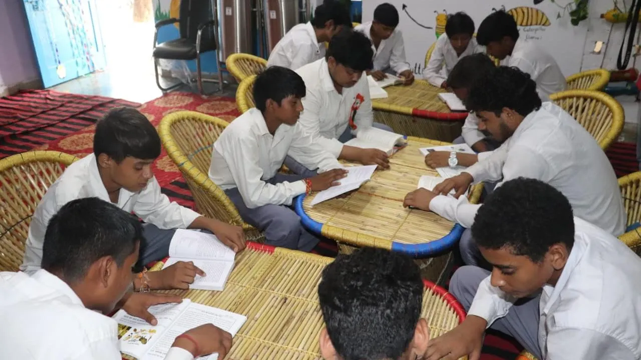 green-pencil-foundation-launches-first-ecofriendly-library-in-faridabad