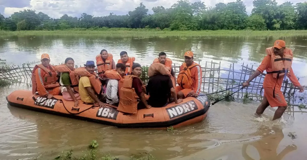 assam-floods-22000-people-affected-two-dead-in-golaghat-ndrf-rescues-underway