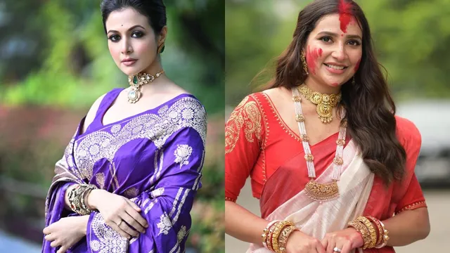 5-bengali-actress-inspired-saree-looks-to-recreate-on-durga-puja-2025
