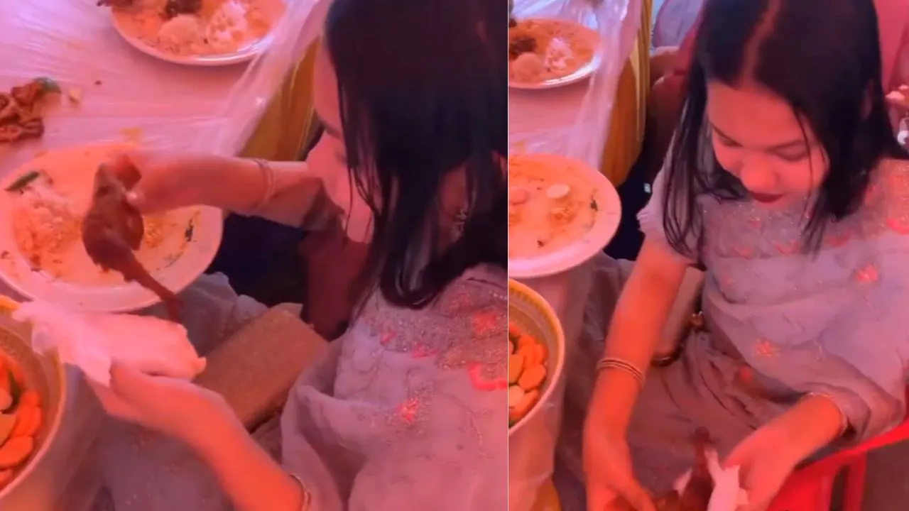 girl-creatively-hides-leftover-chicken-in-her-purse-internet-jokes-purse-ka-sahi-istemal-kiya-gaya-hai-viral-video