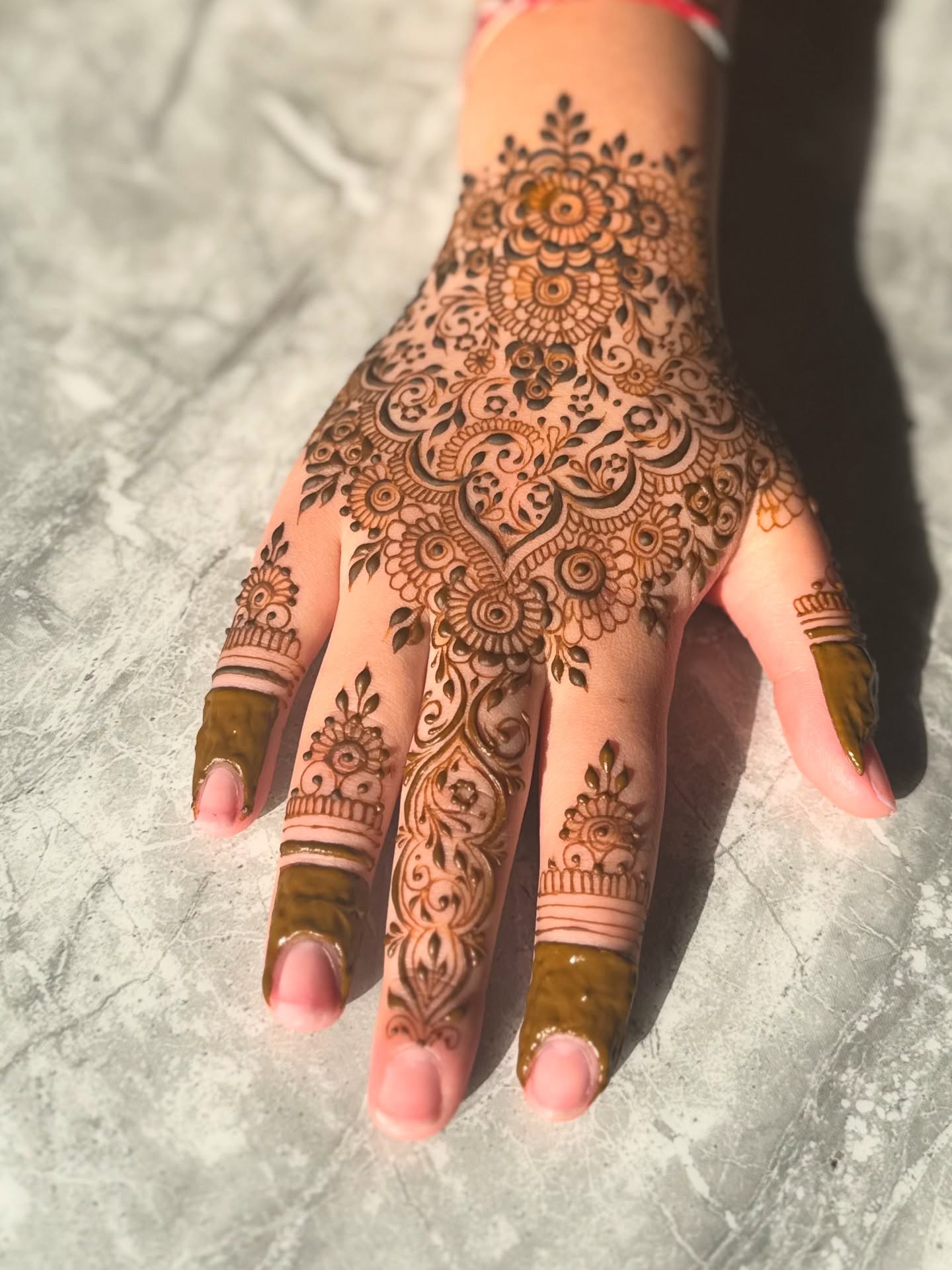 Floral Mehndi Design