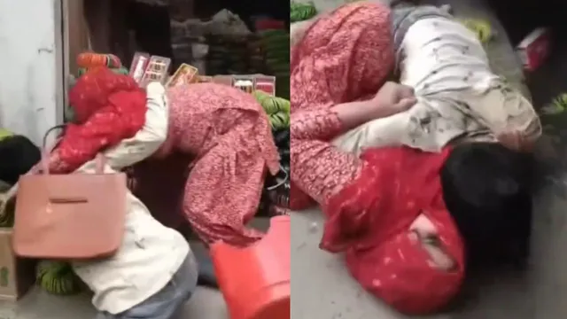 angry-wife-in-ghoonghat-beats-husband-on-busy-road-internet-jokes-she-is-a-tough-competitor-video