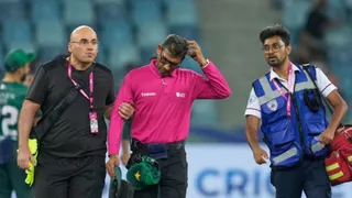PAK vs UAE, Asia Cup 2025: Umpire Ruchira Palliyaguruge Forced To Leave Field After Being Hit On Head | Watch