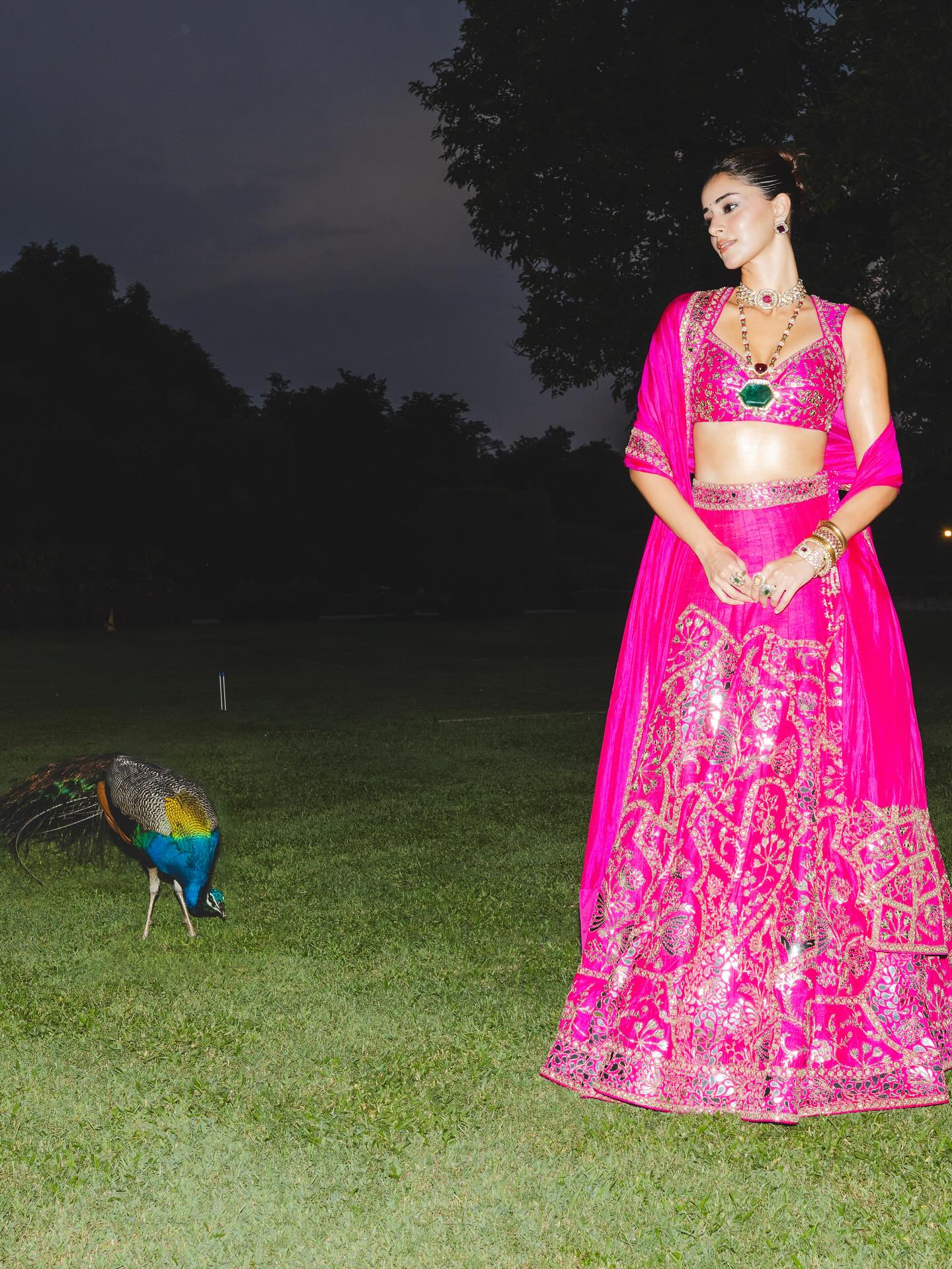 ananya panday lehenga