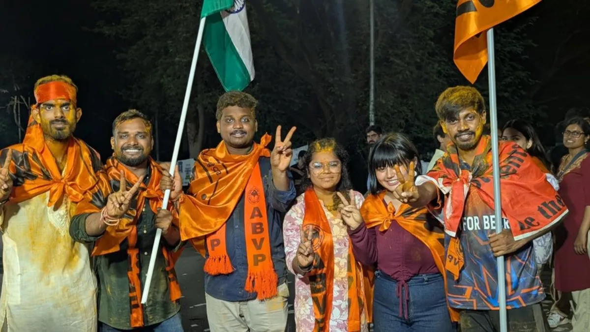 hyderabad-university-elections-abvp-registers-record-win-sweeps-all-six-posts-after-seven-years