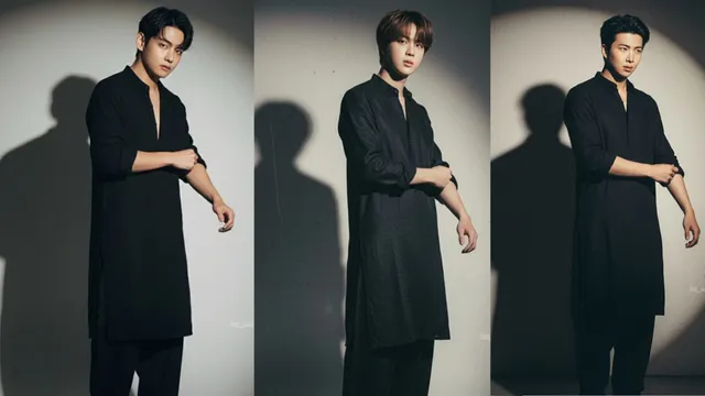 bts-members-in-kaala-kurta-pajama-gemini-ai-edit-turns-jungkook-jimin-v-and-others-into-desi-heartthrobs-viral-video