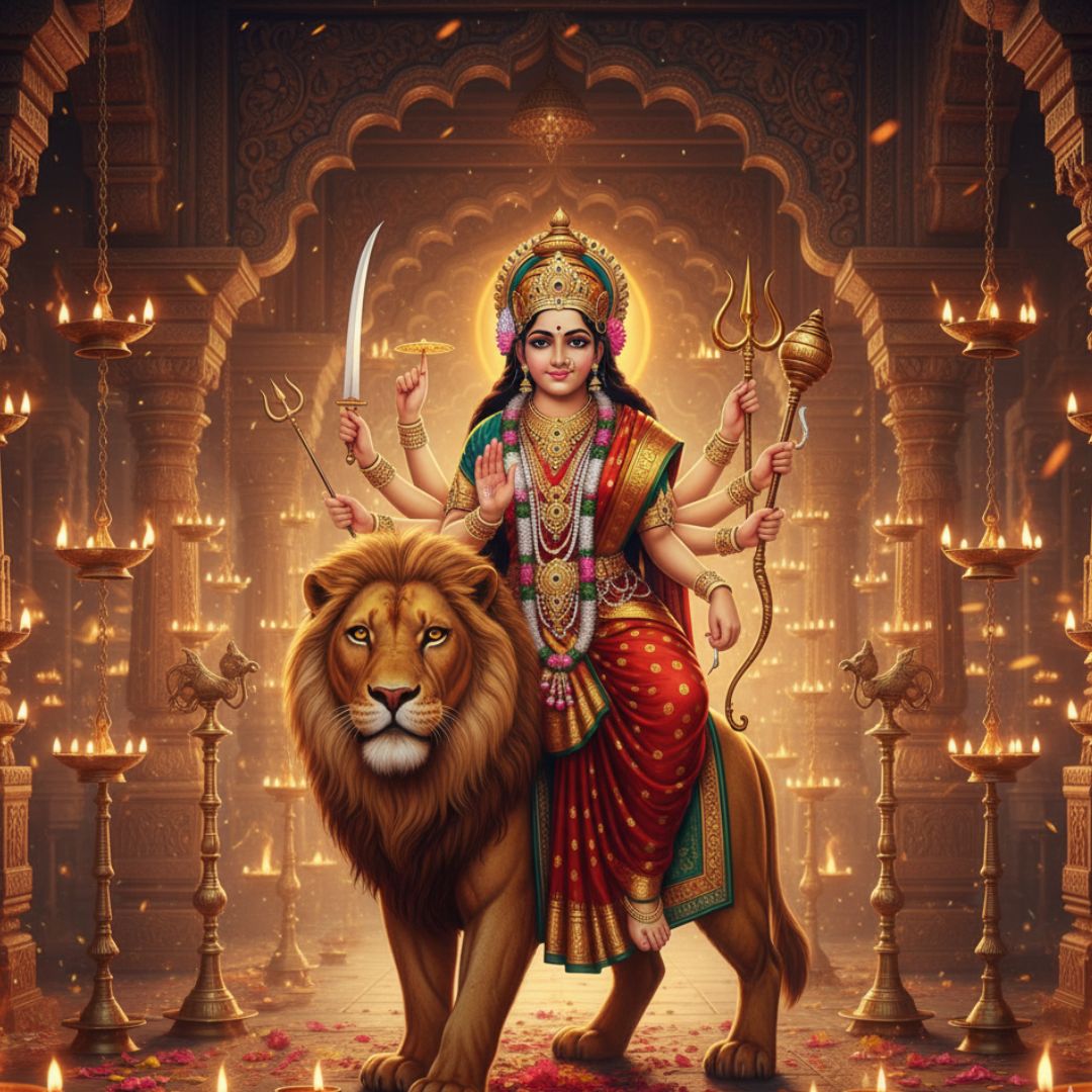 maa-durga-vehicle-lion