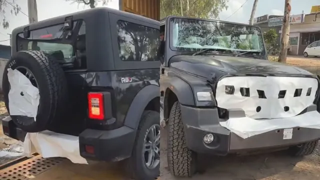 mahindra-thar-facelift-spotted-undisguised-ahead-of-launch-check-expected-price-features-and-engine