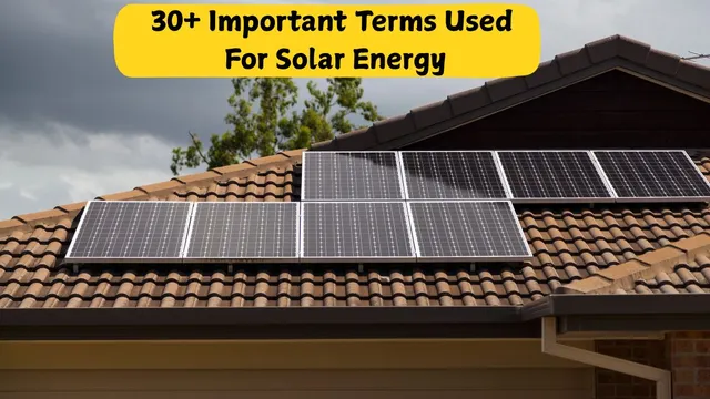 important-terms-used-for-solar-energy-solar-panel-pv-array-solar-rooftop-and-more