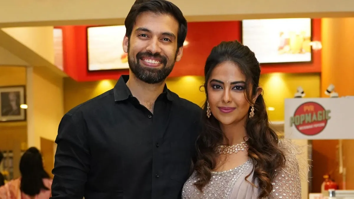 avika-gor-and-milind-chandwani-reveal-ott-wedding-invite-on-pati-patni-aur-panga-seek-blessings-from-radhe-maa