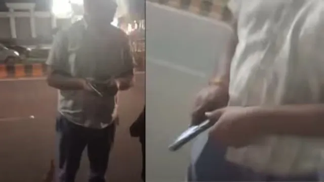 5000-mein-de-up-teacher-catcalls-woman-pulls-out-gun-after-she-resists-arrested-after-video-goes-viral-watch