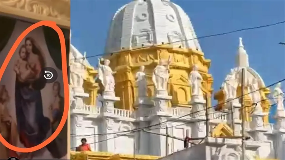 ranchi-durga-puja-2025-fury-over-churchthemed-pandal-hindu-groups-vow-protests