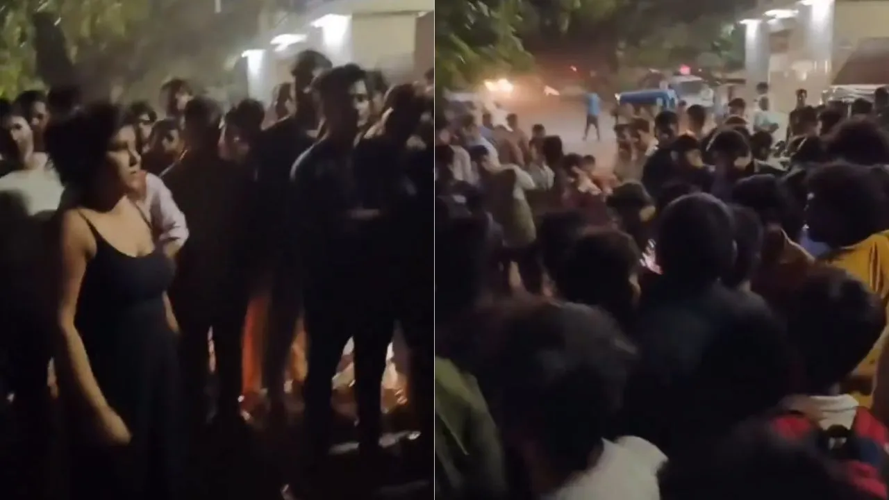 noida-woman-grabs-man-shirt-and-drags-him-on-road-after-scooter-accident-onlookers-stand-by-and-record