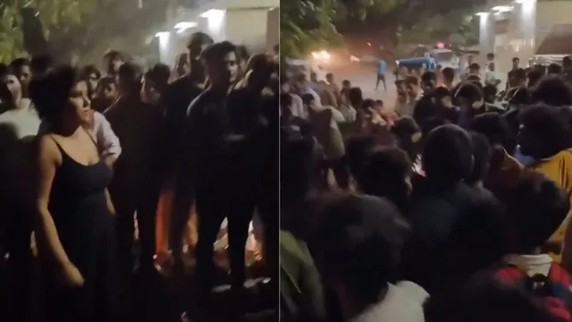 noida-woman-grabs-man-shirt-and-drags-him-on-road-after-scooter-accident-onlookers-stand-by-and-record