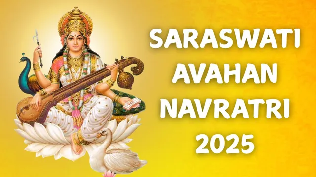 saraswati-avahan-navratri-2025-date-mula-nakshatra-timings-shubh-muhurat-significance-and-rituals