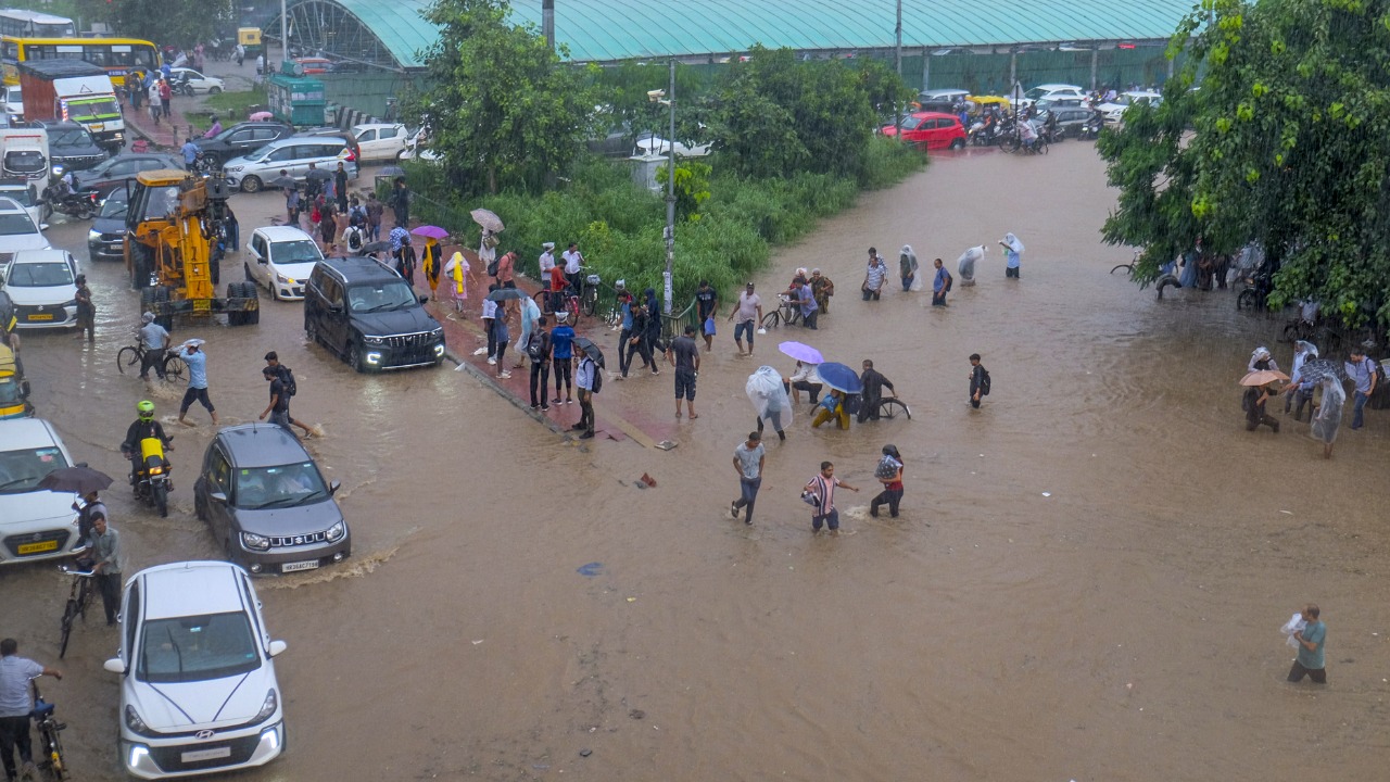 Gurugram Flooding (Image/ PTI)