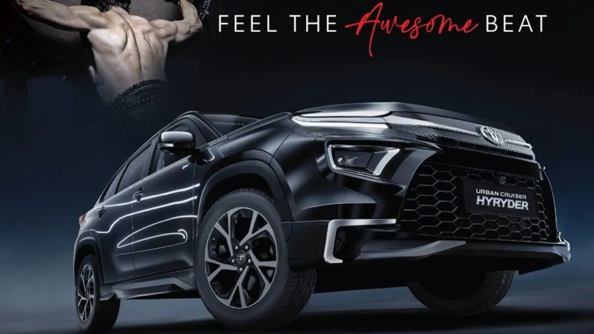 toyota-urban-cruiser-hyryder-aero-edition-teased-with-all-black-design-india-launch-soon