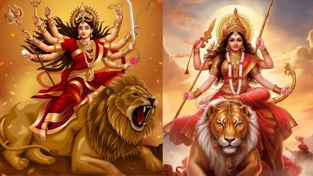 did-you-know-mythological-story-of-maa-durgas-vahan-how-the-lion-became-her-divine-companion