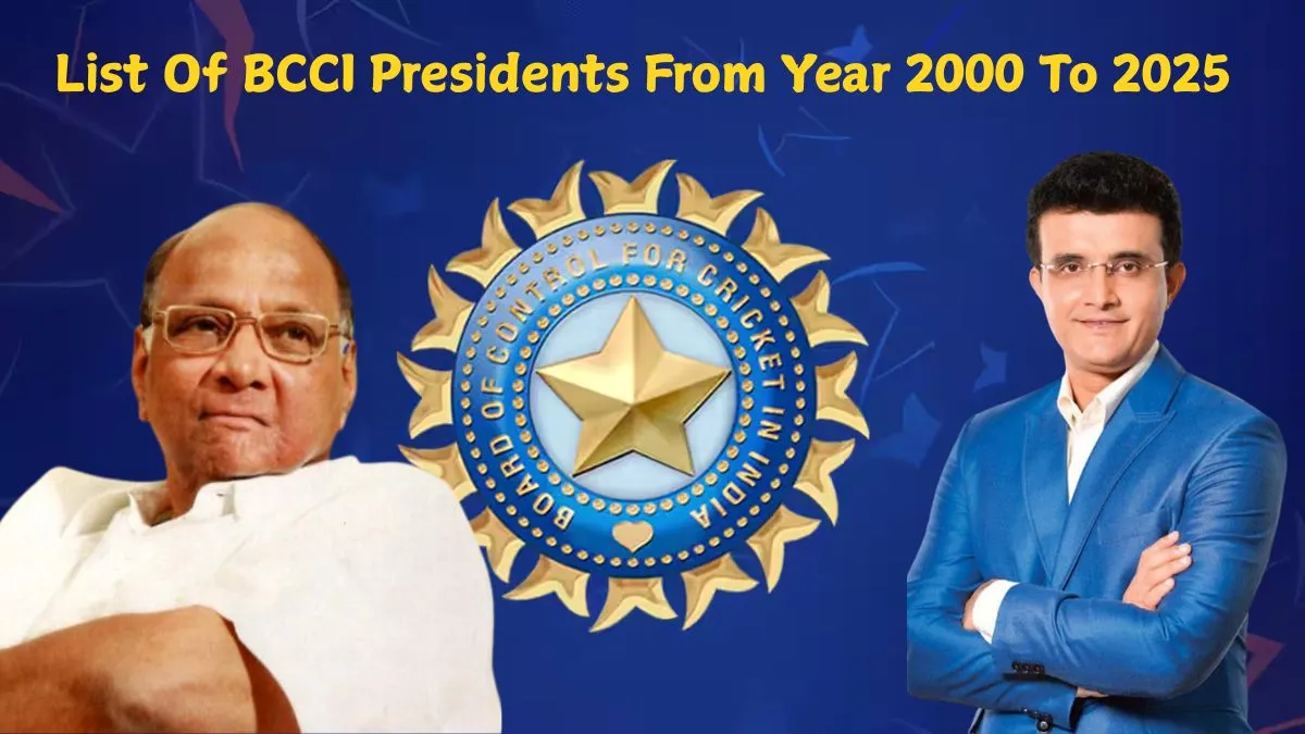list-of-bcci-presidents-from-year-2000-to-2025-sharad-pawar-saurav-ganguly-and-others