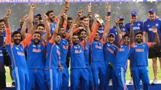 IND vs PAK Final: India Basks In Asia Cup Triumph On Dais Without Trophy After Refusing To Collect Title From Mohsin Naqvi