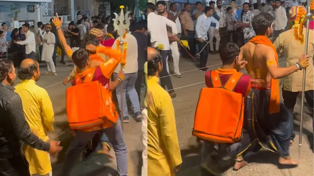 delivery-boy-killer-garba-moves-mid-delivery-go-viral-netizens-compare-him-with-tmkoc-champak-chacha-video