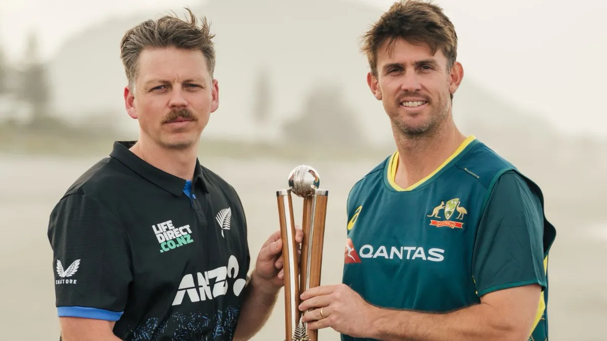 Australia vs New Zealand, 1st T20 Live Cricket Score: Daryl Mitchell Out, But Tim Robinson Slams Fifty
