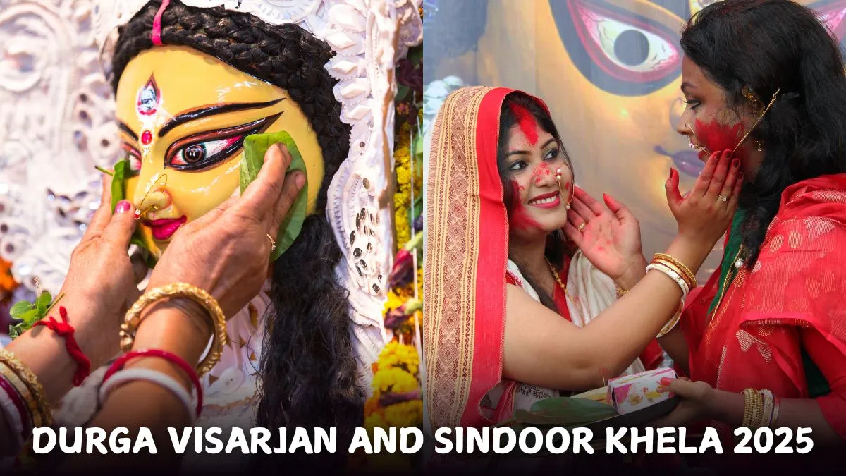 durga-visarjan-bijoya-dashami-2025-sindoor-khela-date-time-significance-and-rituals