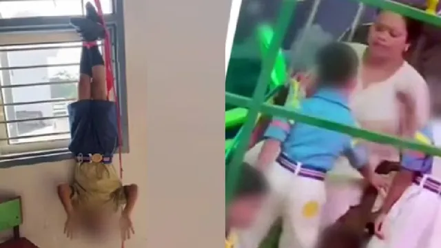 panipat-school-horror-7yearold-student-hung-upside-down-from-classrooms-window-principal-and-van-driver-arrested-video