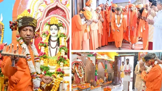 yogi-adityanath-leads-vijayadashami-celebrations-at-gorakhnath-temple-check-full-schedule