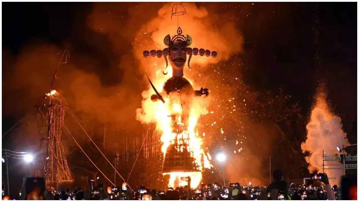 Dussehra Live Updates: Ravan Dahan Starts Across India, Rain Disturbs Events In Delhi-NCR
