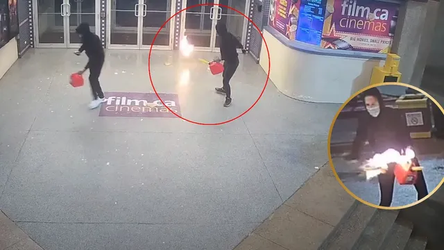 canada-two-men-set-film-ca-cinemas-theatre-ablaze-for-screening-indian-films-in-oakville-video