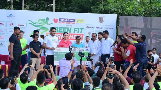 green-fit-marathon-2025-sees-over-5000-runners-rajasthan-dy-cm-diya-kumari-flags-off-event