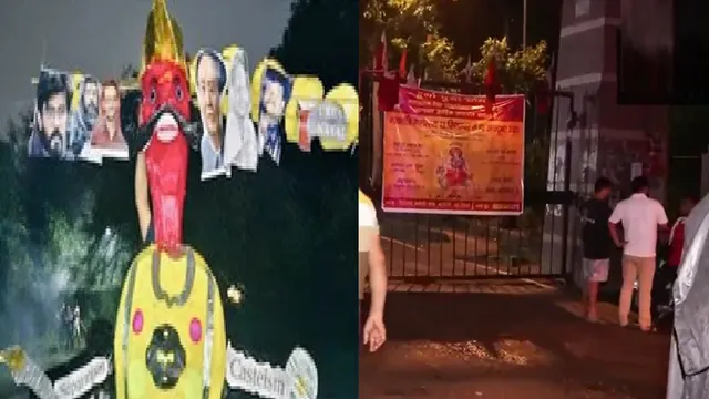 students-clash-at-jnu-after-umar-khalid-and-sharjeel-imam-displayed-as-ravana-stones-pelted-at-procession-claims-abvp