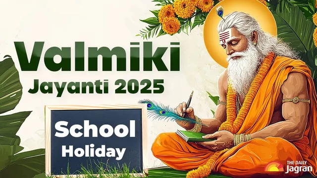valmiki-jayanti-2025-holiday-schools-colleges-to-remain-closed-in-uttar-pradesh-delhi-on-october-7
