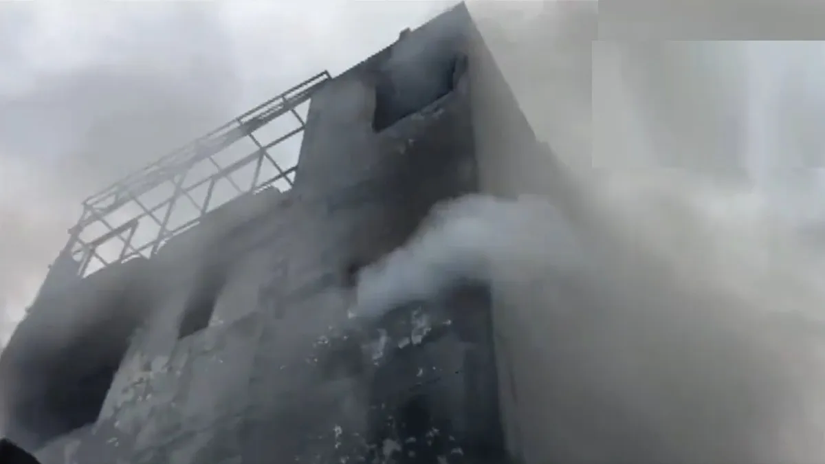 greater-noida-fire-commercial-building-gutted-after-it-catches-flame-video