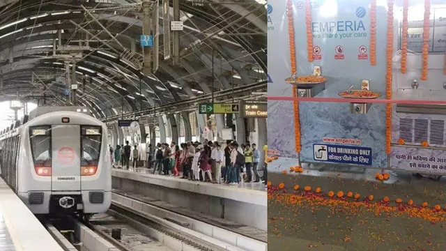 dmrc-to-provide-drinking-water-across-delhi-metro-network-phase-1-launched