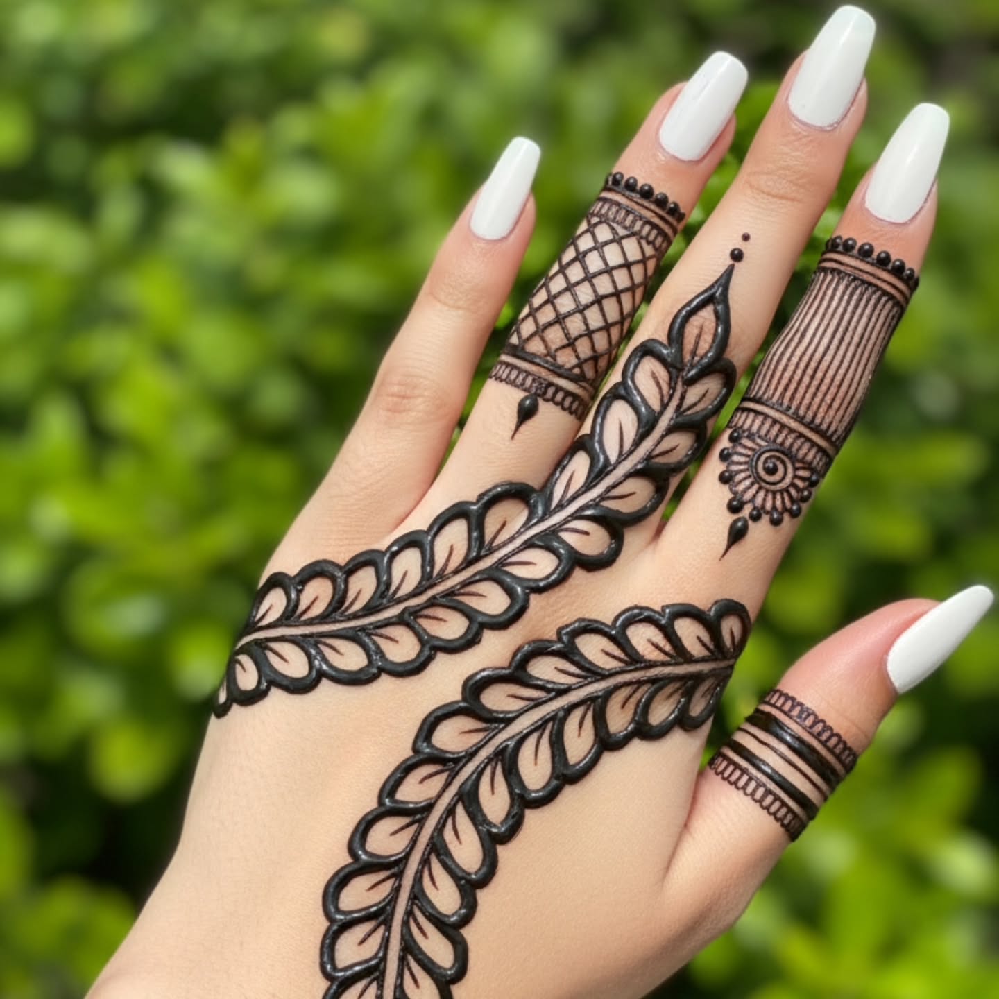Trails Mehndi Design