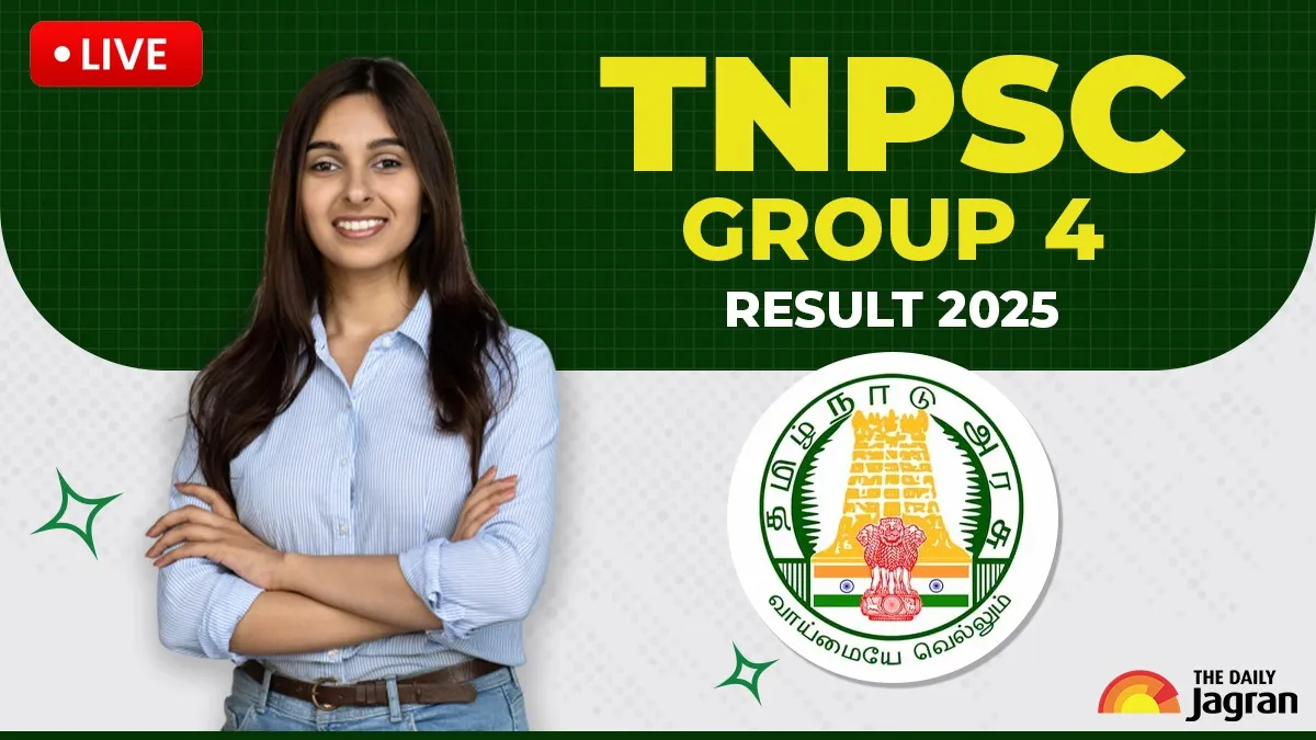 TNPSC Group 4 Result 2025 Date Live Updates: Prelims Merit List To Be OUT Soon At tnpsc.gov.in; Here's How To Check