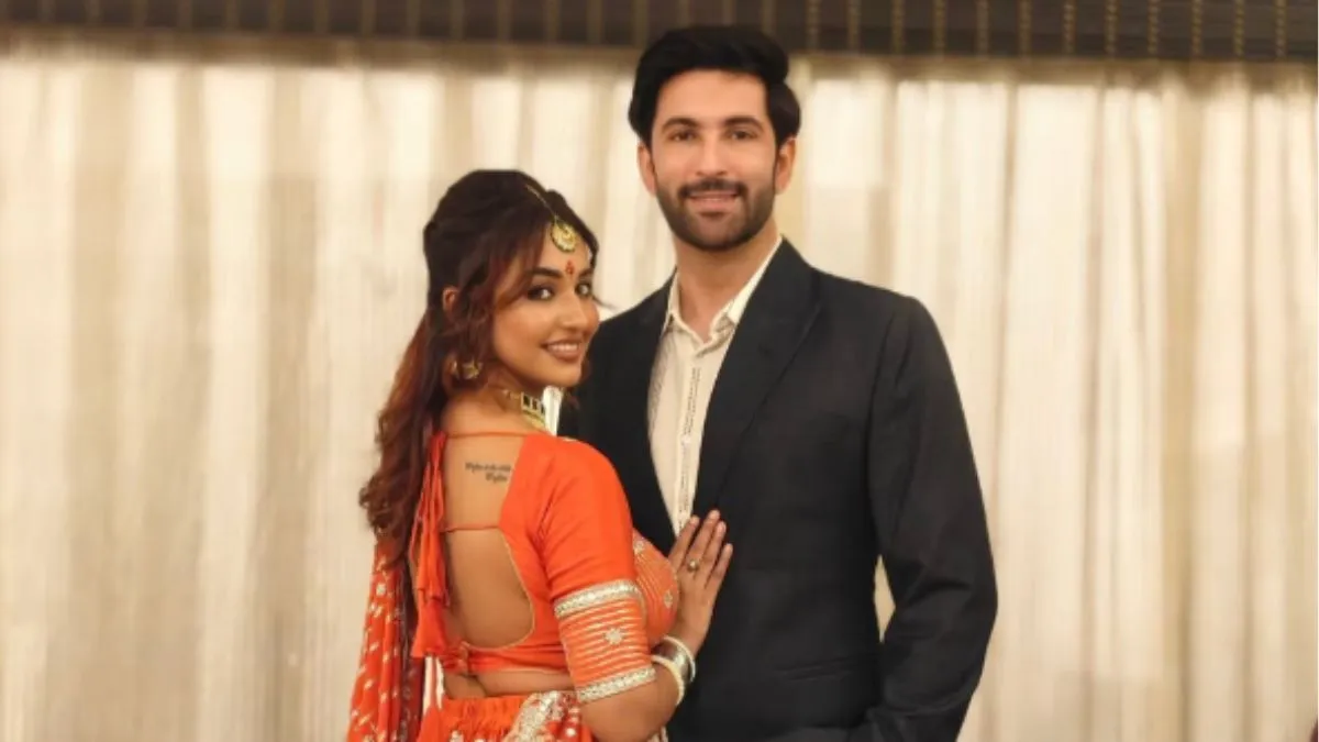 rashami-desai-ex-husband-nandish-sandhu-gets-engaged-to-actress-kavita-banerjee-see-photos