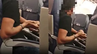 'Great Gutkachap': Passenger Caught Crushing Gutka On Palm During Thailand Flight, Video Sparks Netizens’ Reactions